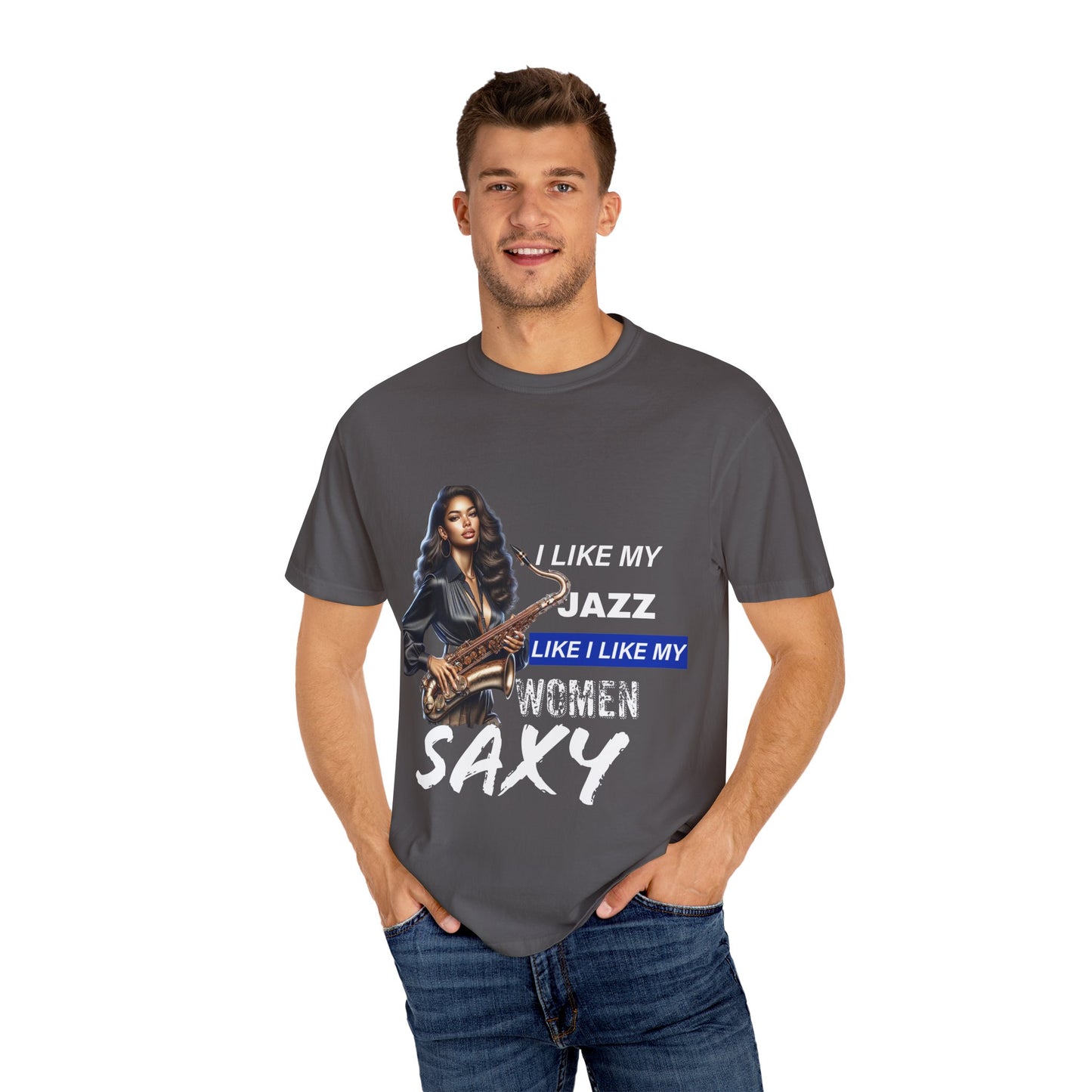 I Like My Jazz... Men's Garment-Dyed T-shirt