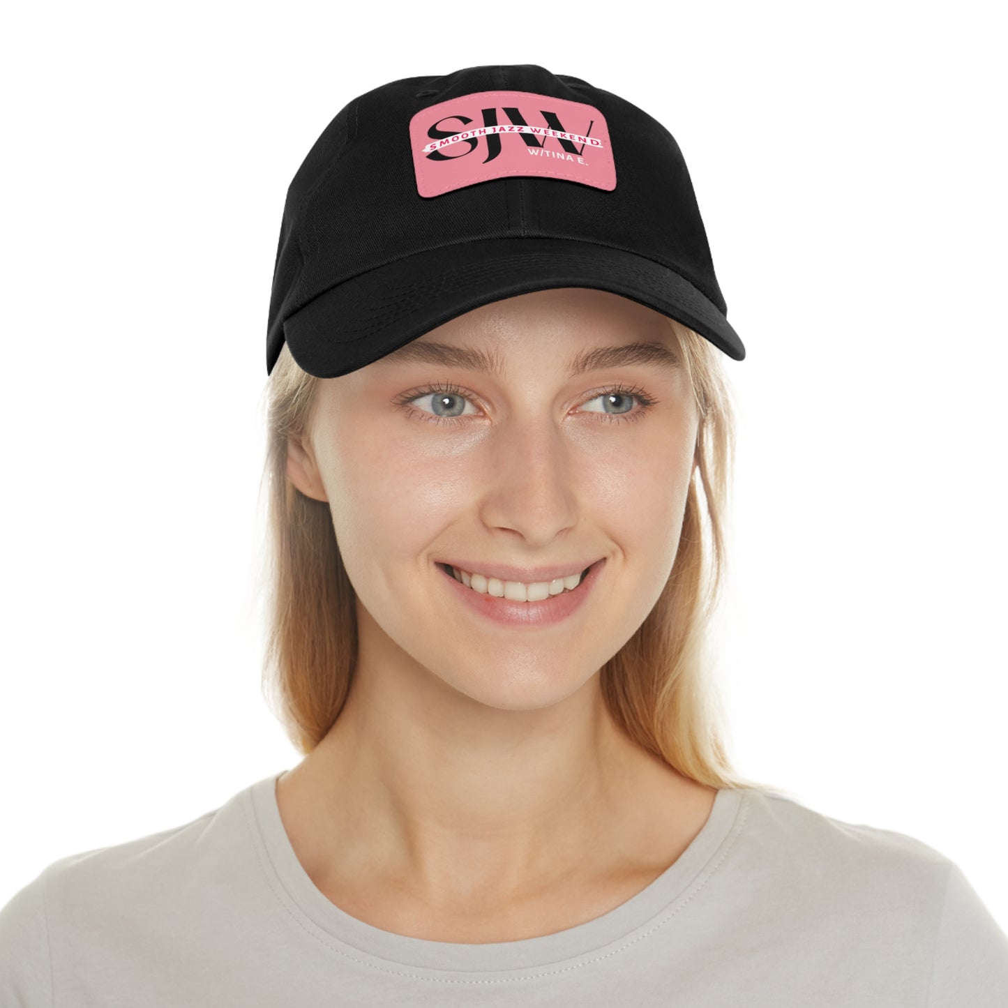 SJW Hat with Leather Patch (Rectangle) - 2