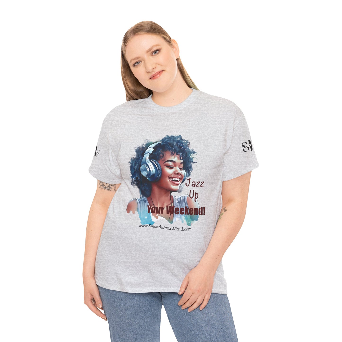 Jazz Up Your Weekend - Unisex Heavy Cotton Tee