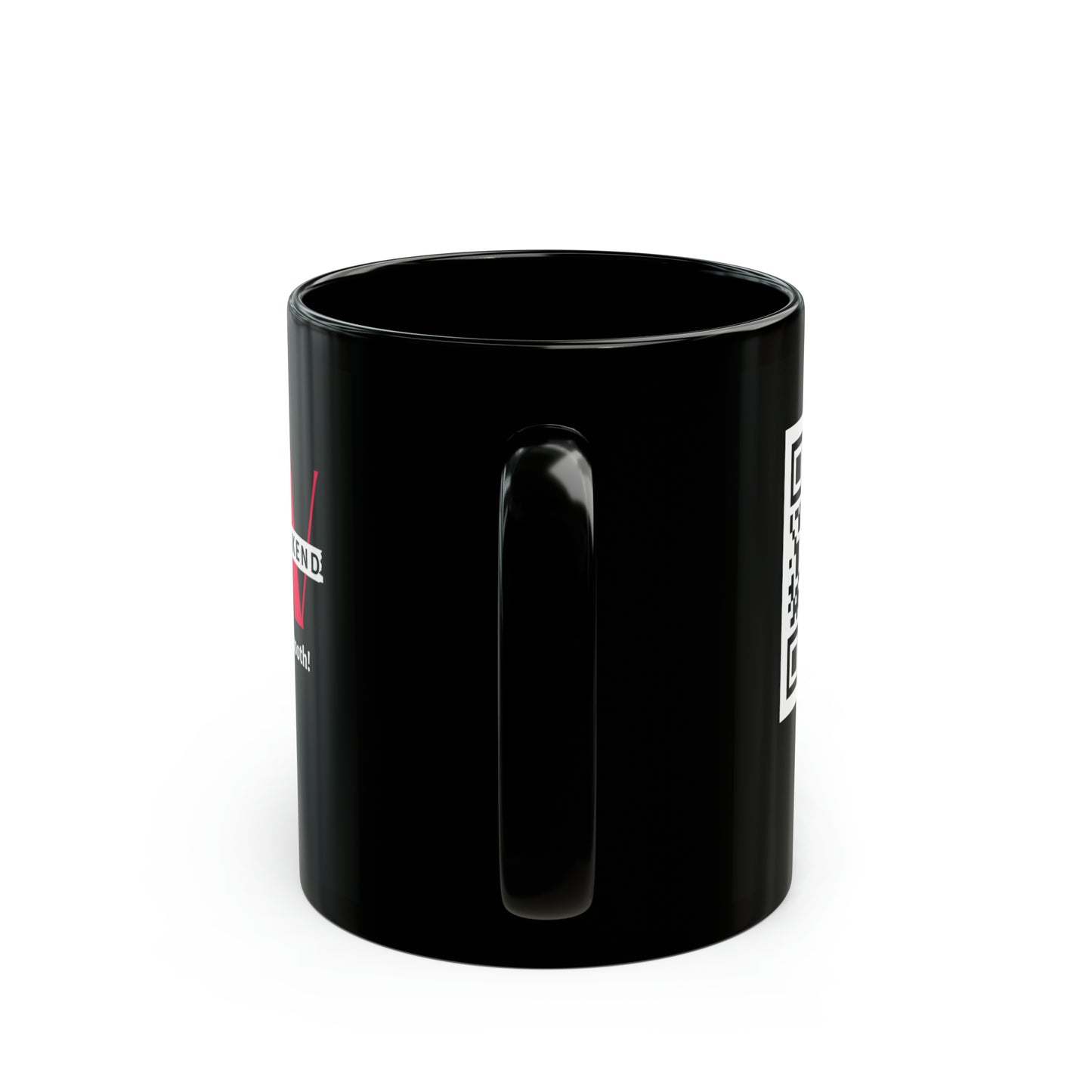 Taste the Smooth 11oz Black Mug