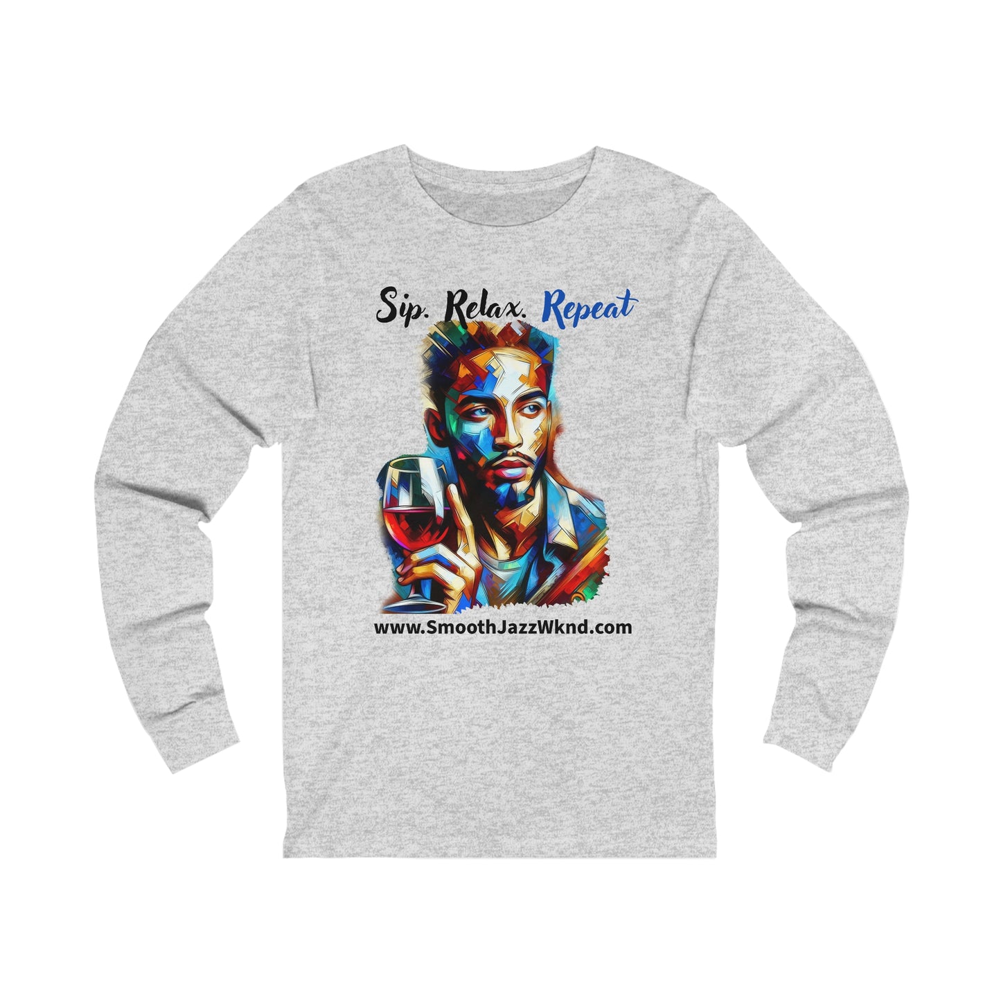 Sip, Relax, Repeat Unisex Jersey Long Sleeve Tee