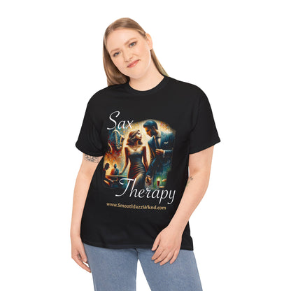 Sax Therapy - Unisex Heavy Cotton Tee