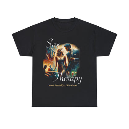 Sax Therapy - Unisex Heavy Cotton Tee