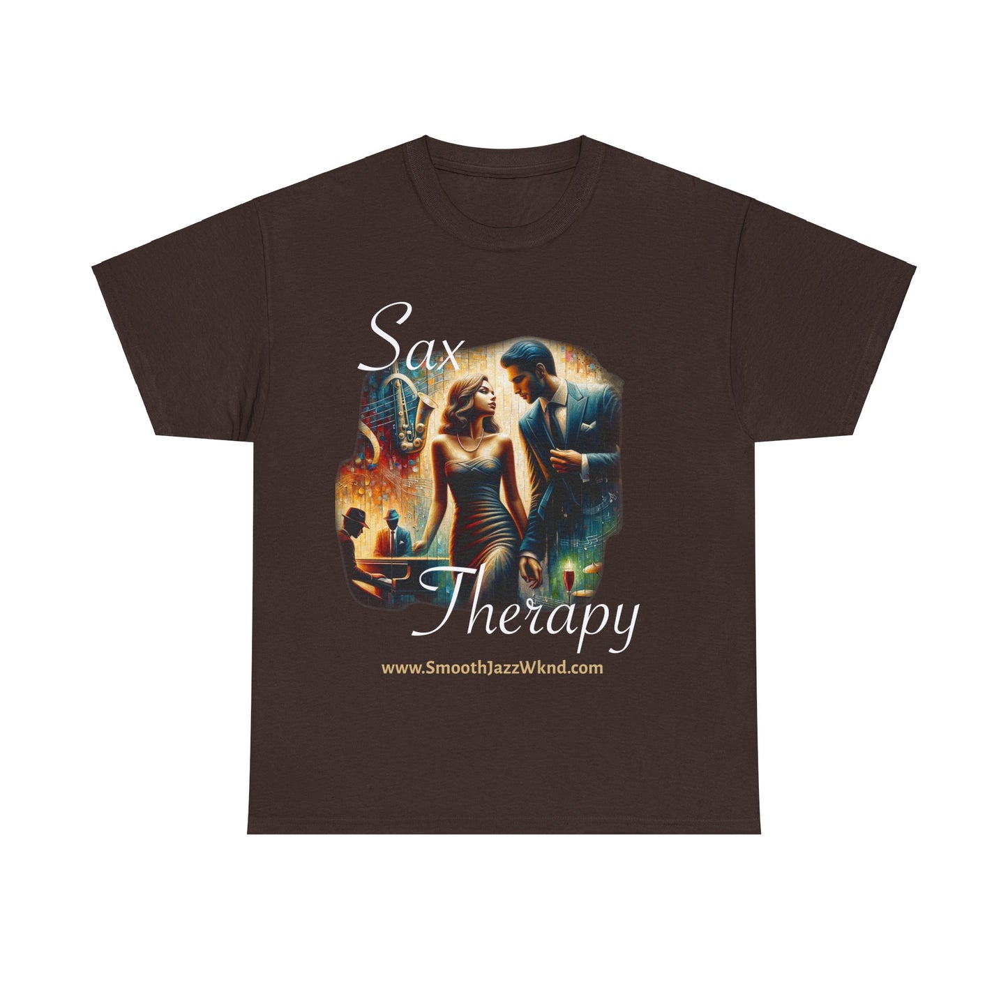 Sax Therapy - Unisex Heavy Cotton Tee
