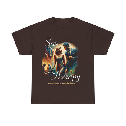 Sax Therapy - Unisex Heavy Cotton Tee